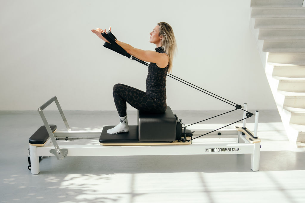 Reformer Pilates op het terras